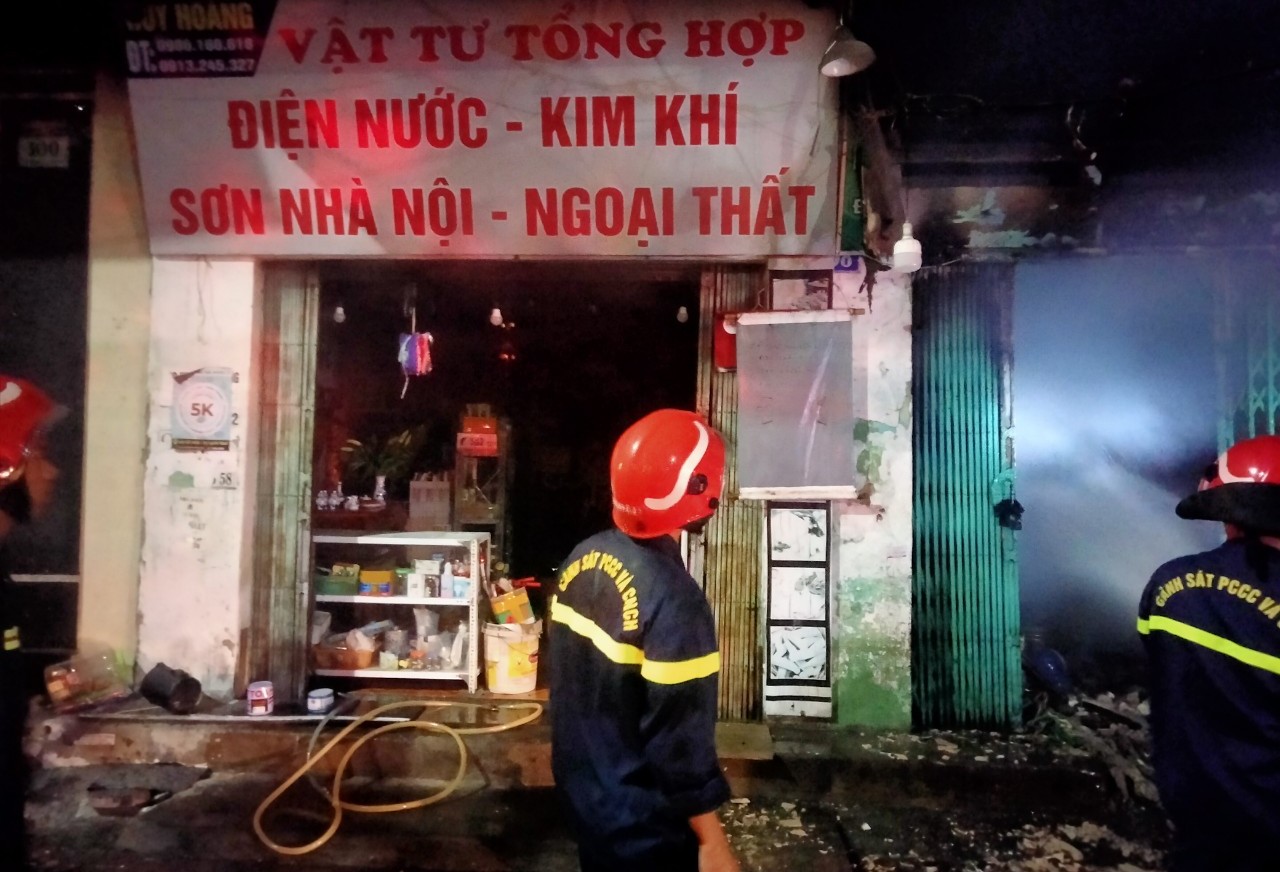 Thông tin về vụ cháy ở nhà số 98 Tôn Đức Thắng, phường Trần Nguyên Hãn, quận Lê Chân, Hải Phòng